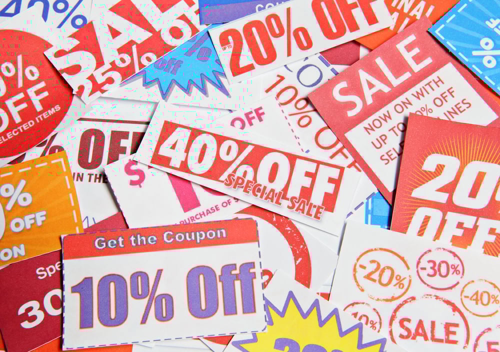 Stack of coupons-1