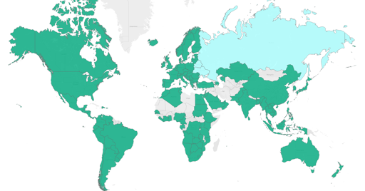 PriceBeam in 127 countries